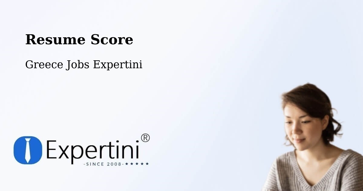 Resume Score & Job Description Match Tool – Greece - Greece Jobs Expertini